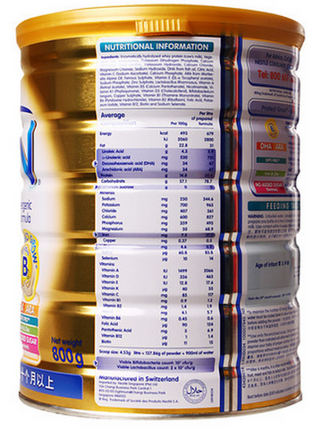 Nan ha clearance hypoallergenic formula