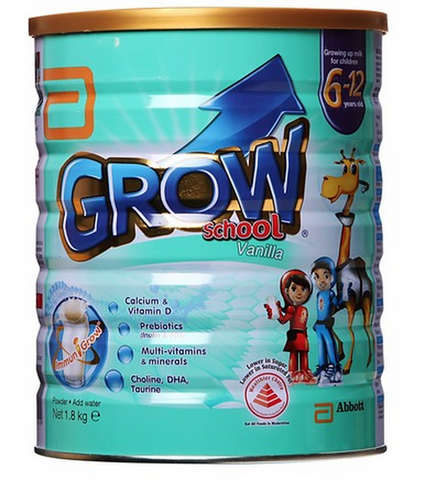 Abbott Grow School Vanilla Growing-Up Milk Powder (6-12 years)